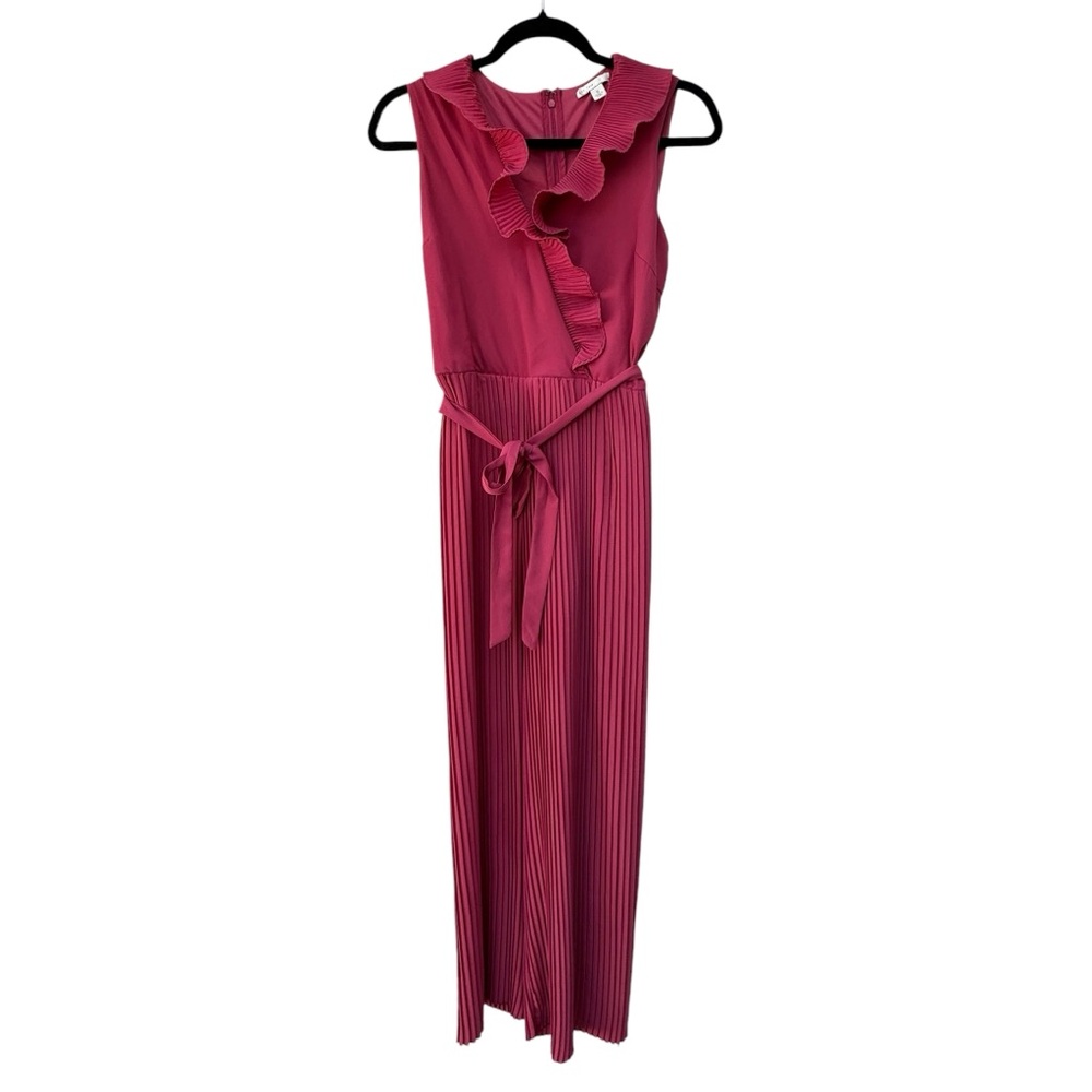 Cato Raspberry Colored Dressy Romper size Small - Picture 9 of 9